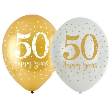 Balloner "50 Happy Years"